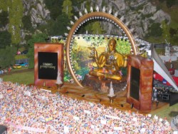 Hamburg (Speicherstadt), Anlage H0, Open-Air-Konzert